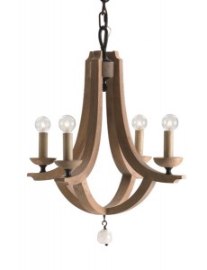 Chandelier by Arteriors, available at Tuvalu, Laguna Beach  (949-497-3202; tuvaluhome.com). 