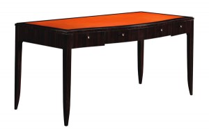 Councill table with drawers, available at Baker Knapp & Tubbs (Laguna Design Center, Laguna Niguel; 949-643-2073; bakerfurniture.com).
