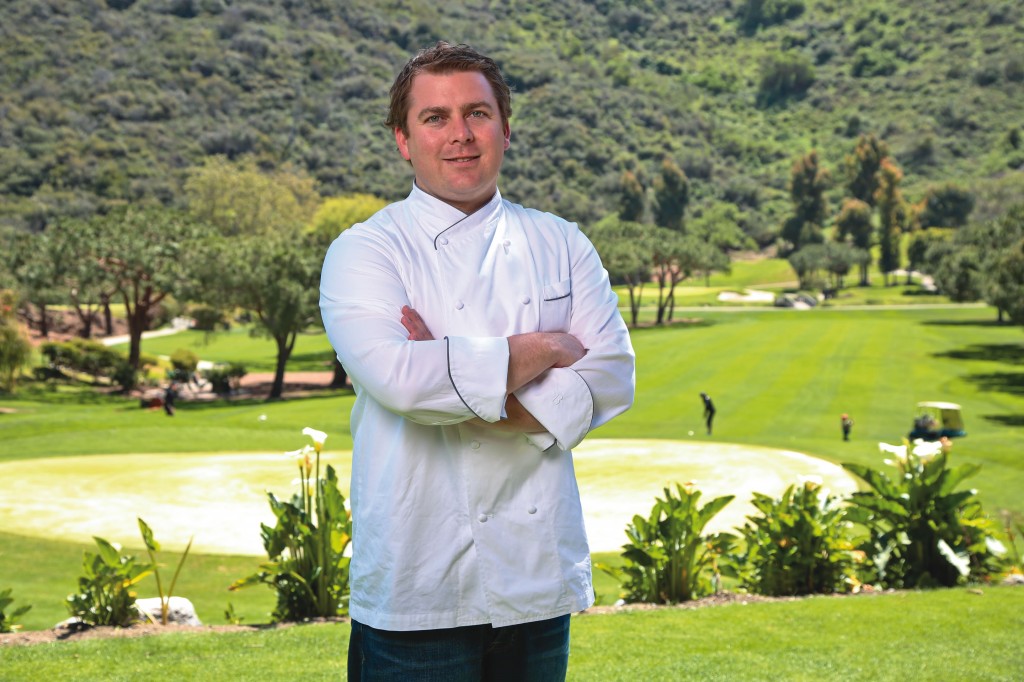Executive Chef Camron Woods can grow ingredients for unique dishes in The Ranch at Laguna Beach’s garden.