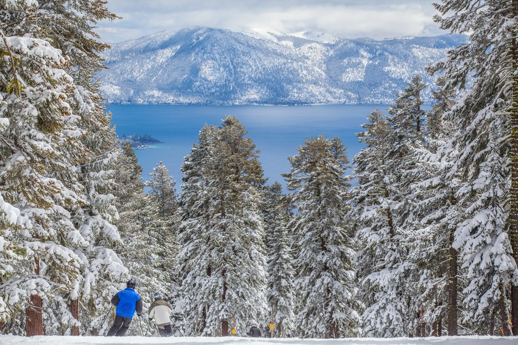 Northstar California - Lake Tahoe View Skiing