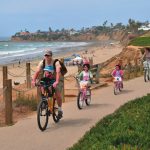 Pacific Beach Boardwalk Cyclists -Courtesy Brett Shoaf