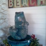 Fish fountain (in house order) – Laguna Coast Pottery