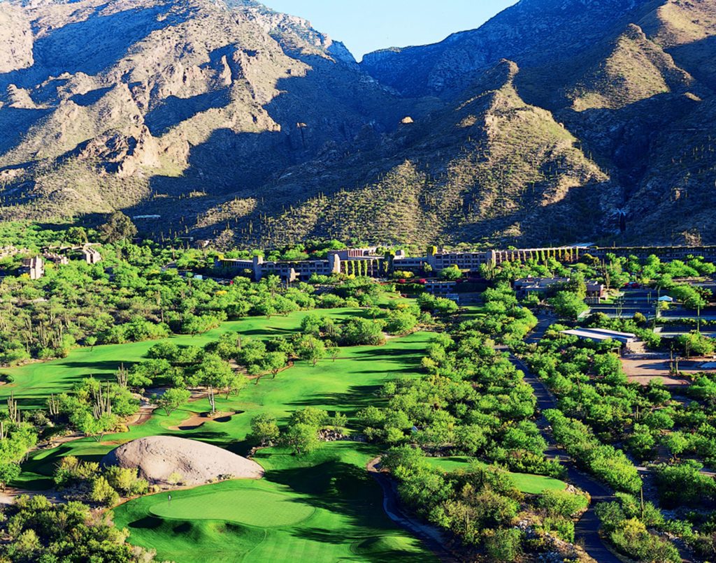 Aerial View with golf course Laguna Beach Magazine Firebrand Media LLC