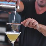 Mozambique Bartender Pouring Durban Pie Martini