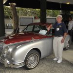 Udo Stoeckmann with his Jaguar Mark 2 in 2009