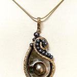 black mabe blister pearl from Rarotonga