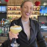 Cat Robbins with Lavender and Meringue Martini 1