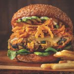 Reunion Kitchen & Drink veggie burger_credit Bob Hodson Photography