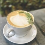 The salted rosemary latte at Zinc Cafe