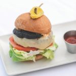Black Bean and  Portobello Mushroom Burger / Harvest
