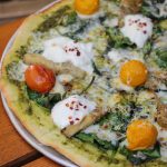 Pesto Burrata Pizza / Zinc Cafe