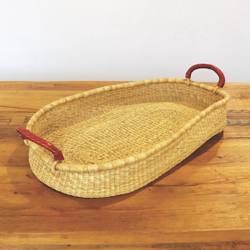 JOJO LARGE WOVEN TRAY