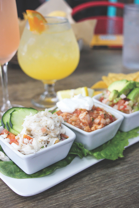 Coyote Grill’s ceviche trio_ashley ryan