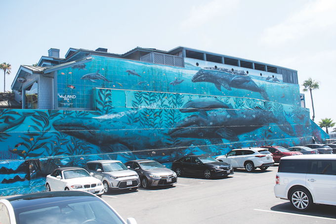 Wyland Whaling Wall