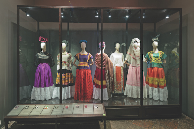 frida dresses_Javier Hinojosa/Frida Kahlo museum, 2017